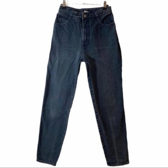 VTG Bongo Jeans Faded Black High Rise Size 7 - Picture 1 of 14